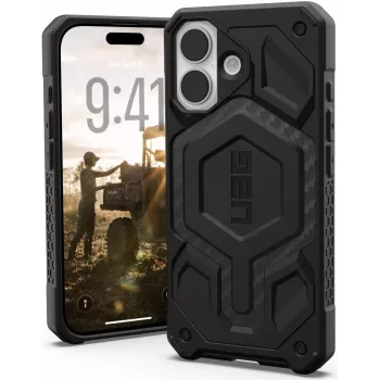 UAG Urban Armor Gear Monarch Pro MagSafe Dėklas | Apple iPhone 17 | anglies pluoštas | 114516114242