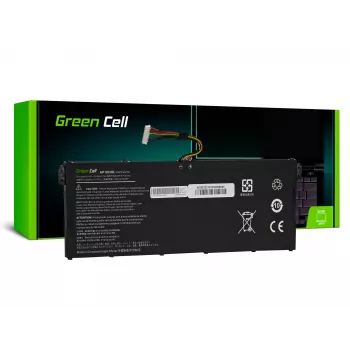Baterija nešiojamam kompiuteriui Green Cell ASUS A555 F555 K555 R556 X555, LiPo 4000 mAh, 7,6 V, 4 elementai, juoda