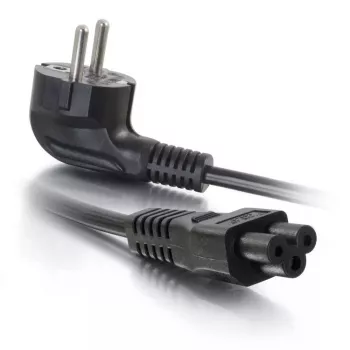 C2G 1 m Europos nešiojamojo kompiuterio maitinimo laidas CEE 7/7 į IEC 60320 C5 250V 3A