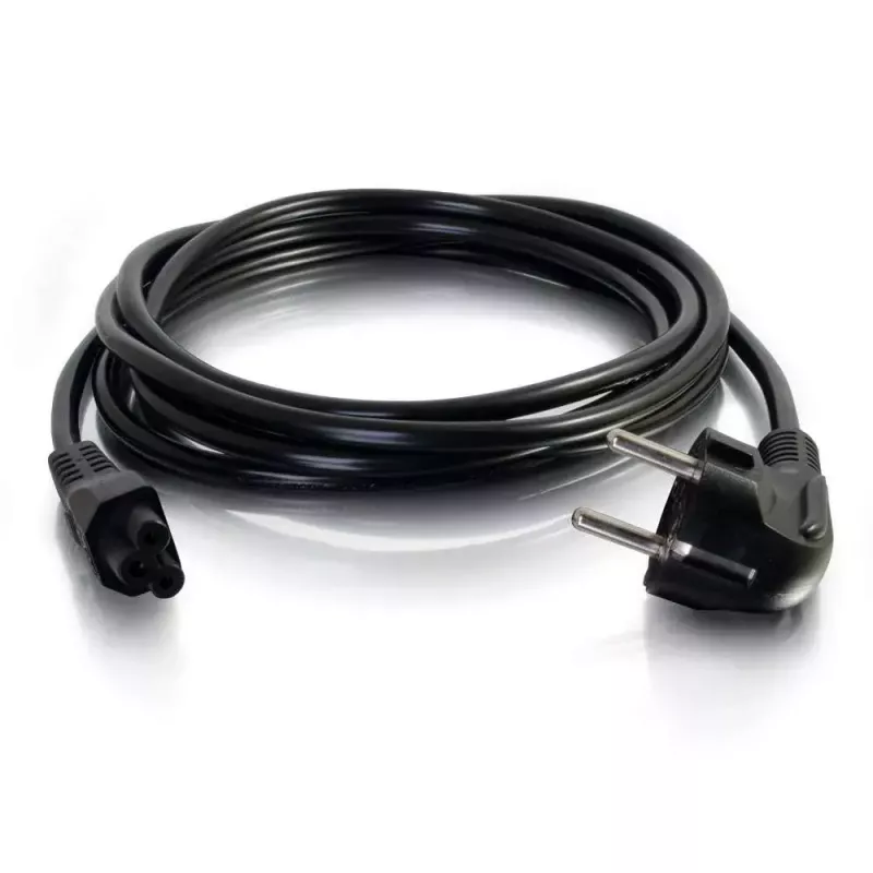 C2G 2 m europietiškas nešiojamojo kompiuterio maitinimo laidas CEE 7/7 – IEC 60320 C5 250 V 3 A