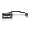 C2G Mini DisplayPort į DVI adapteris 20 cm Thunderbolt į DVI-D juodas