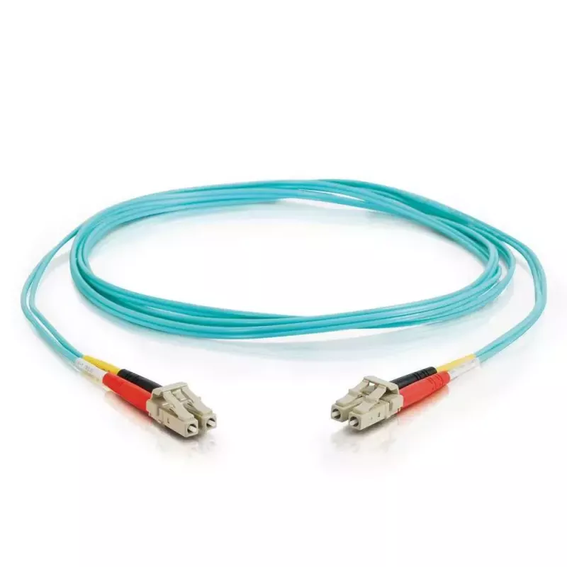 C2G InfiniBand / šviesolaidinis kabelis 10 m LC OFNR Turkis 50 µm Full Duplex