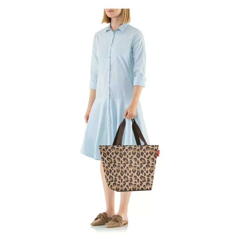 reisenthel Shopping Bag shopper M LEO MACCHIATO Synthetic Fibre braun ZS6048