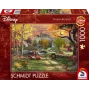 Thomas Kinkade Studios: Disney - Lapė ir skalikas, Dėlionė 1000 dalių