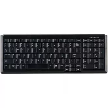 Klaviatūra Active Key AK-7000 universali USB QWERTY US International juoda
