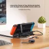 Dėklas-stotelė nešiojamai žaidimų konsolei Unitek G1002F01 – USB jungties dokas, juodas