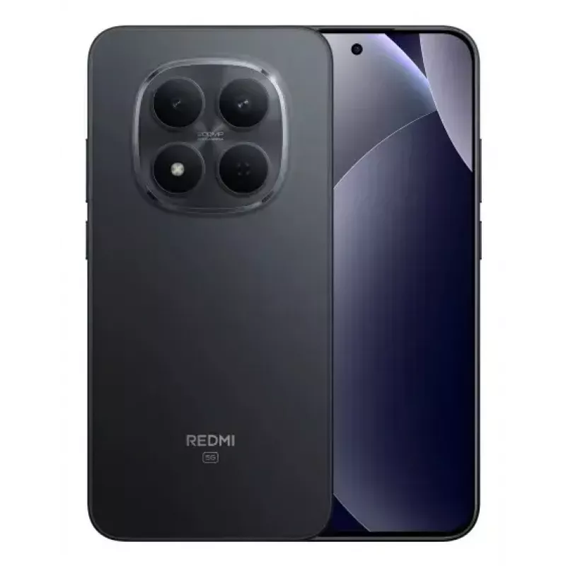 Išmanusis telefonas Xiaomi Redmi Note 15 Pro 5G — MediaTek Dimensity 7400 Ultra, 8GB RAM, 512GB, 6,83 colio FHD+, 200MP, 6580mAh, Dual SIM, Juodas
