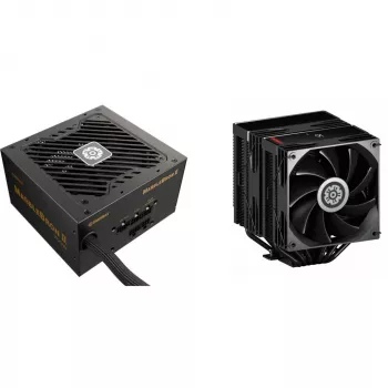 Thermal Grizzly DeltaMate Fitting HT14 (juodas) — tvirtinimo komplektas CPU/GPU aušinimui, modelis TG-DM-FIT-0014