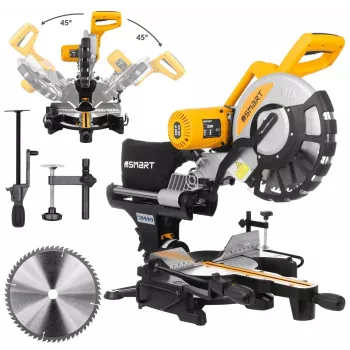 Slidinėjantis kampinis pjūklas Smart SM-04-05305 2000 W, 305 mm diskas