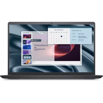 Nešiojamas kompiuteris Dell PV15255 – 15,6 colio Full HD, AMD Ryzen 3 7320U 2.4 GHz, 8 GB LPDDR5, 512 GB SSD, Windows 11 Pro, juodas