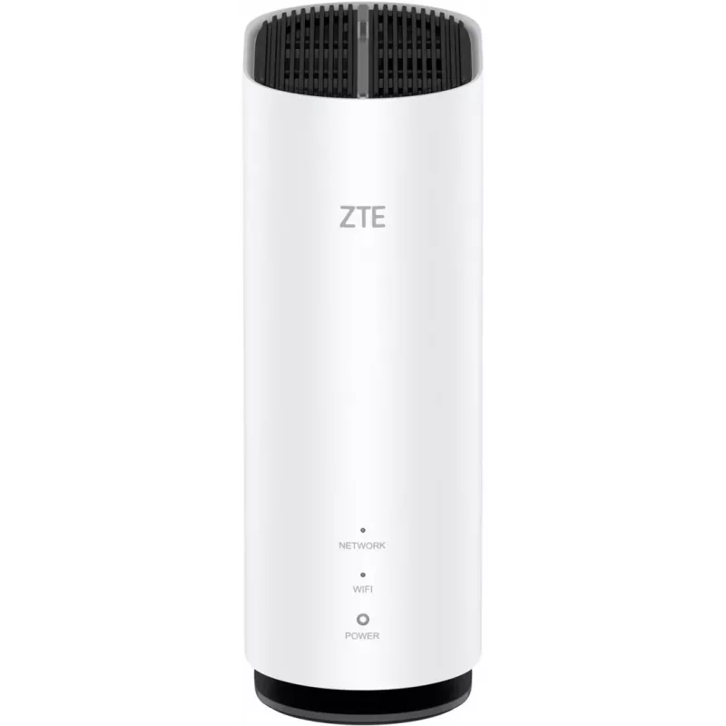 ZTE G5C belaidis maršrutizatorius, Gigabit Ethernet, dviejų juostų (2,4 GHz / 5 GHz), Wi-Fi 6, 4G/5G, baltas