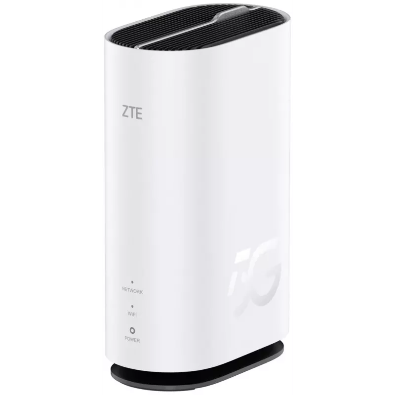 ZTE G5C belaidis maršrutizatorius, Gigabit Ethernet, dviejų juostų (2,4 GHz / 5 GHz), Wi-Fi 6, 4G/5G, baltas