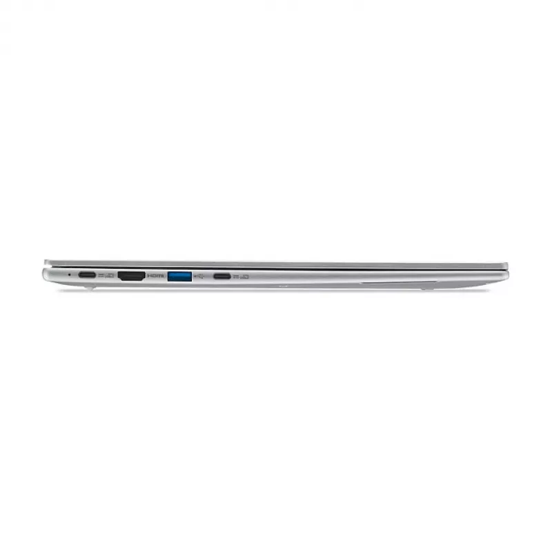 Nešiojamas kompiuteris Acer Swift Air 16 OLED SFA16-61M-R2T2 — AMD Ryzen AI 5 330, 16 colių WUXGA OLED, 16 GB RAM, 512 GB SSD, Windows 11 Home, sidabrinis