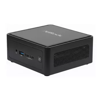 Barebone mini PC ASRock NUC-Box-155H – kompaktiškas sisteminis blokas be procesoriaus