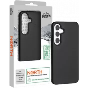Dėklas Eiger North Case GRS Galaxy S26 juodas