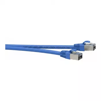 Synergy21 Patch Laidas RJ45, CAT8.1 2000MHz, 3m, Mėlynas, S-STP (S/FTP), TPE/LSZH (SuperFlex), AWG26