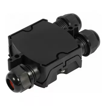 Synergy21 lauko kabelių jungtis IP66 dėžutė 3 prievadai