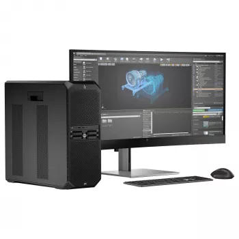 HP Z6 G5 A darbo stotis AMD Threadripper Pro 7955WX, 64 GB RAM, 2000 GB SSD, Win11Pro