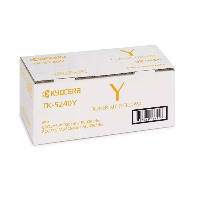 Kasetė su toneriu Kyocera TK-5240Y geltona 3000 puslapių