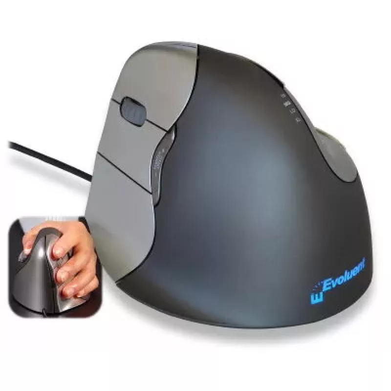 Pelė Evoluent VM4L Office kairiarankiams USB Type-A