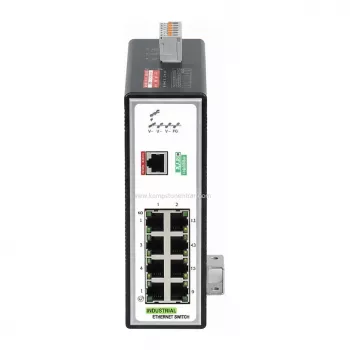 WAGO valdomas pramoninis jungiklis 8 prievadai 100Base-TX PROFINET juodas 852-602