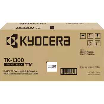 Kyocera toner juodas TK-1300, 3 PA4000x/wx - kasetė - juoda