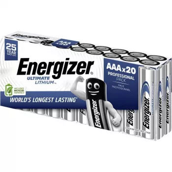 Energizer Ultimate FR03 Micro AAA baterija ličio 1250 mAh 1,5 V 20 vnt. (E304283300)