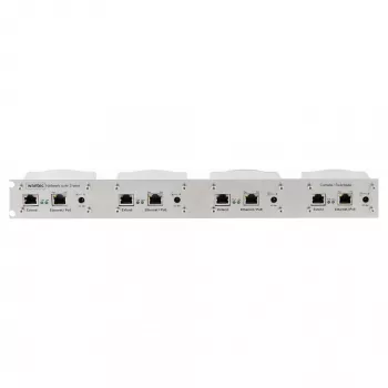 Wantec 2wIP D-Series RJ45 19 inch stovo įrenginys 4x siųstuvas jungiklio pusėje