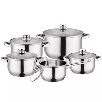 Puodų ir keptuvių rinkinys Maestro MR-2020-10 — 10 dalių