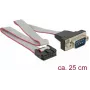 C2G Cat6a Booted Shielded (STP) tinklo jungiamasis laidas - jungiamasis laidas - RJ-45 (M) į RJ-45 (M) - 0,5 m - STP - CAT 6a - liejinis, su apsauga nuo užkabinimo, vytas - pilka