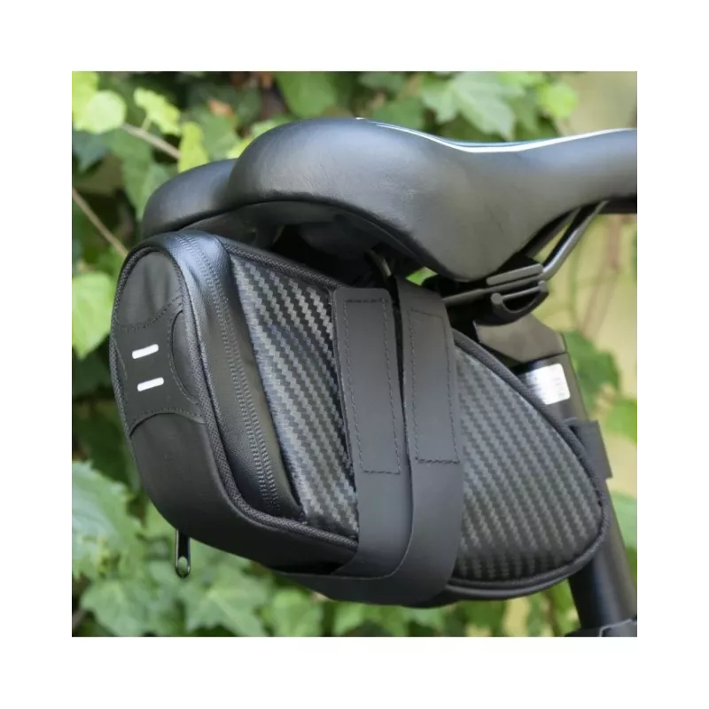 Motus Under-Saddle Bag Black – kompaktiškas dviračio krepšys po balnu