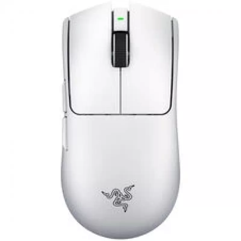 Razer Viper V4 Pro White belaidė žaidimų pelė – 50 g itin lengvas, 50 000 DPI