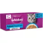 Šlapio maisto pakeliai katėms Whiskas Žuvies skanėstai želė 80 x 85 g