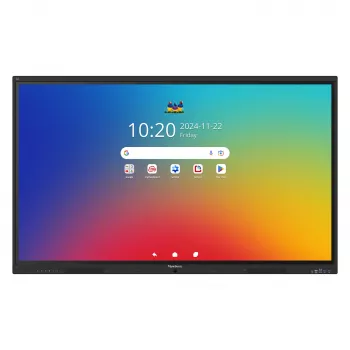 ViewBoard 41 serijos lietimui jautrus ekranas 65 colių UHD, Android 16 EDLA, IR 450 nitų, 2x20W + sub 15W + 8 masyvo mikrofonai, 3 x USB-C 8/128GB, 8 branduolių procesorius