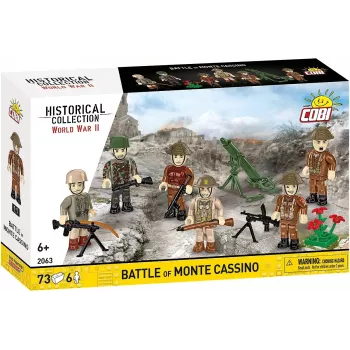 Konstruktorius Cobi Blocks Battle of Monte Cassino COBI-2063 Istorinis karinis dioramas