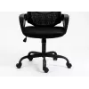 Biuro kėdė ActiveJet YK507 juoda – sukiojama ergonominė darbo kėdė, audinys/PU, reguliuojamas aukštis