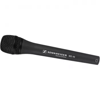Sennheiser MD 46 dinaminis reporterinis mikrofonas, kardioidinė kryptinė charakteristika, MD 46