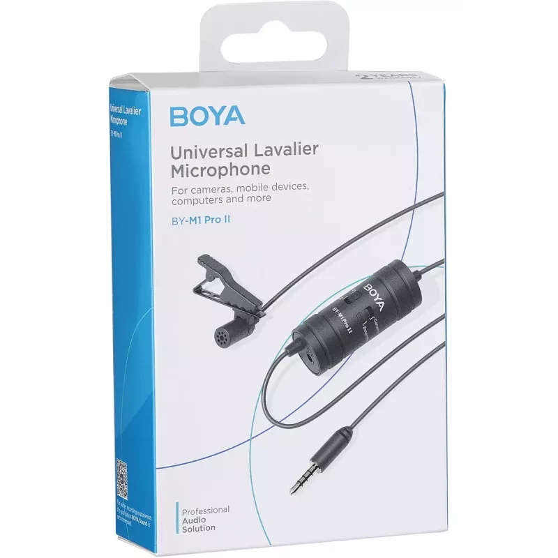 Mikrofonas Boya BY-M1 Pro II segtuvinis lavaljeras