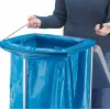 Laisvai pastatomas šiukšlių maišų laikiklis Hailo ProfiLine MSS XXXL — vidaus patalpoms, aliuminis/metalas/plastikas, 430×450×970 mm