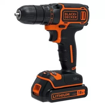 Gręžtuvas Black & Decker BDCDC18-QW 650 RPM Juoda, Oranžinė