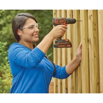 Gręžtuvas Black & Decker BDCDC18-QW 650 RPM Juoda, Oranžinė