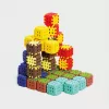 Konstrukciniai blokeliai Marioinex Mini Waffle 302 vnt. – sukraunami tarpusavyje jungiami statybiniai rinkiniai
