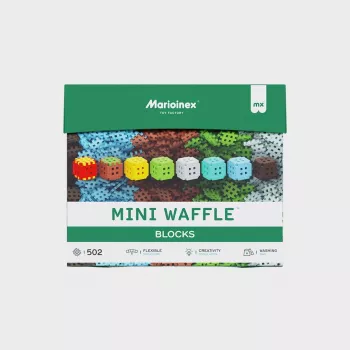 Konstruktorius Marioinex Klocki Waffle Mini Blocks – 502 dalys
