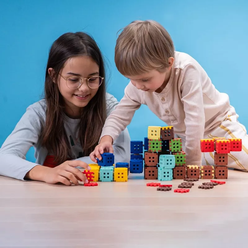 Konstruktorius Marioinex Klocki Waffle Mini Blocks – 502 dalys