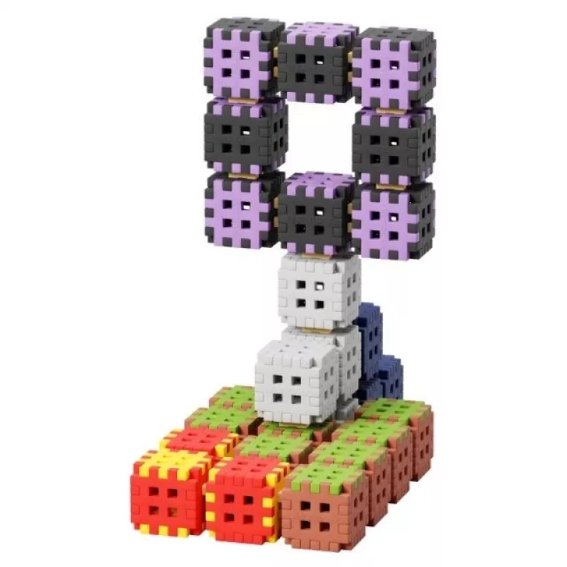 Statybiniai blokeliai Marioinex Mini Waffle 206 dalių – vaikų konstravimo rinkinys