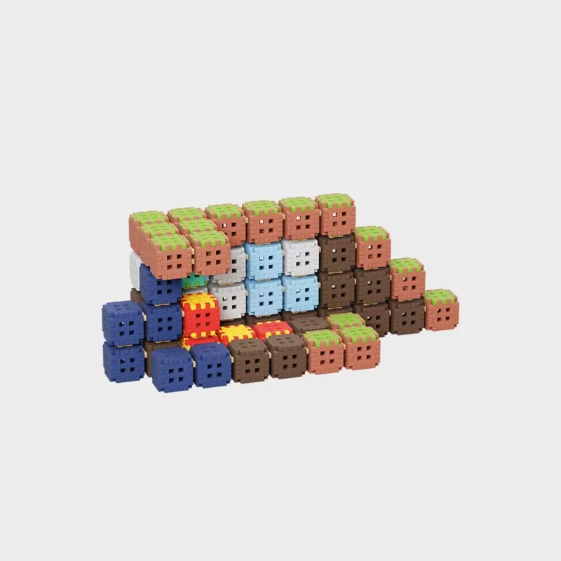 Konstrukciniai blokeliai Marioinex Mini Waffle 406 vnt. – kūrybinio žaidimo rinkinys