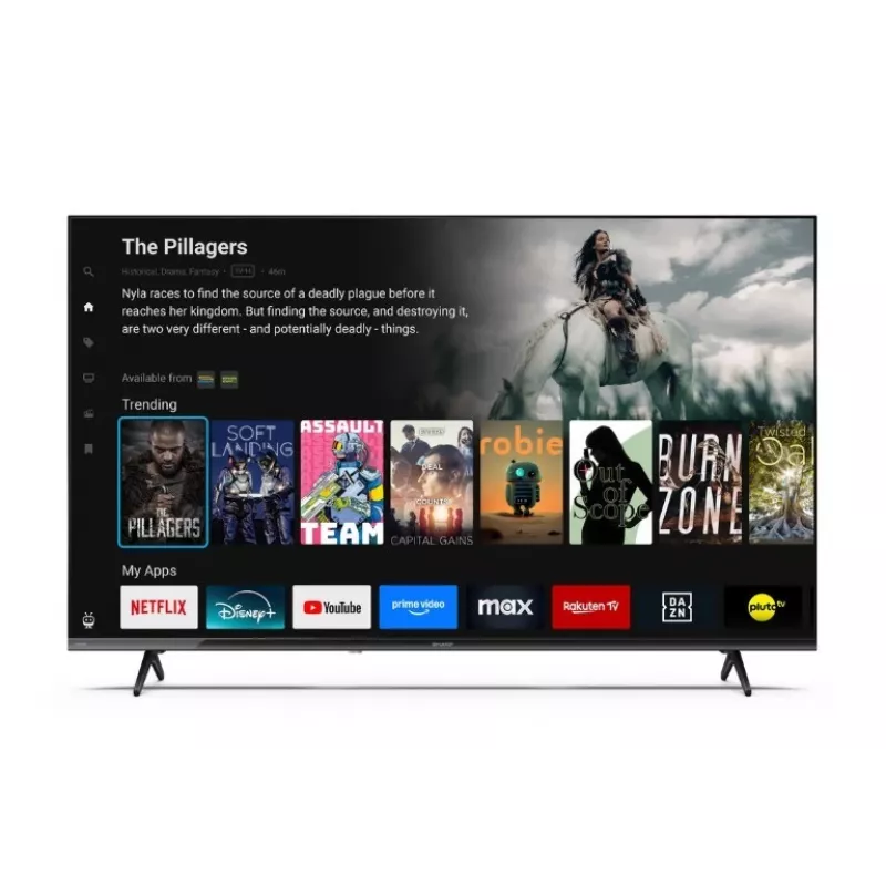 LED televizorius 43 col. Full HD 43HE2445E, Sharp Powered by TiVo