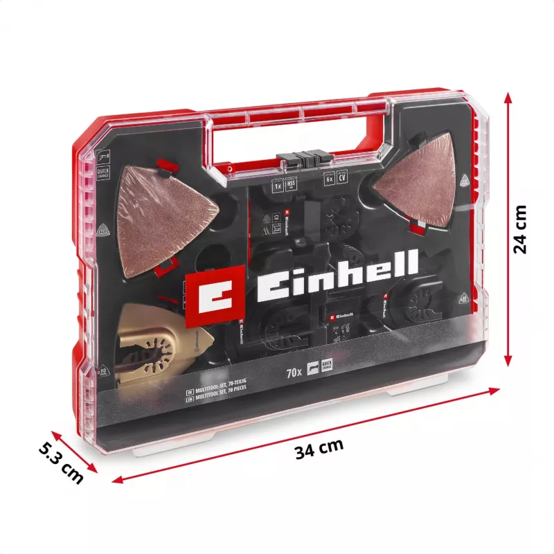 Pjūklo diskas EINHELL 708170 HM/BiM/HCS – aliuminiui, oksidiniam ir chrom-vanadiniam plienui
