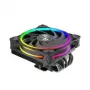 Akasa SOHO H6L RGB aušintuvas – kompaktiškas žemo profilio CPU aušintuvas su RGB apšvietimu