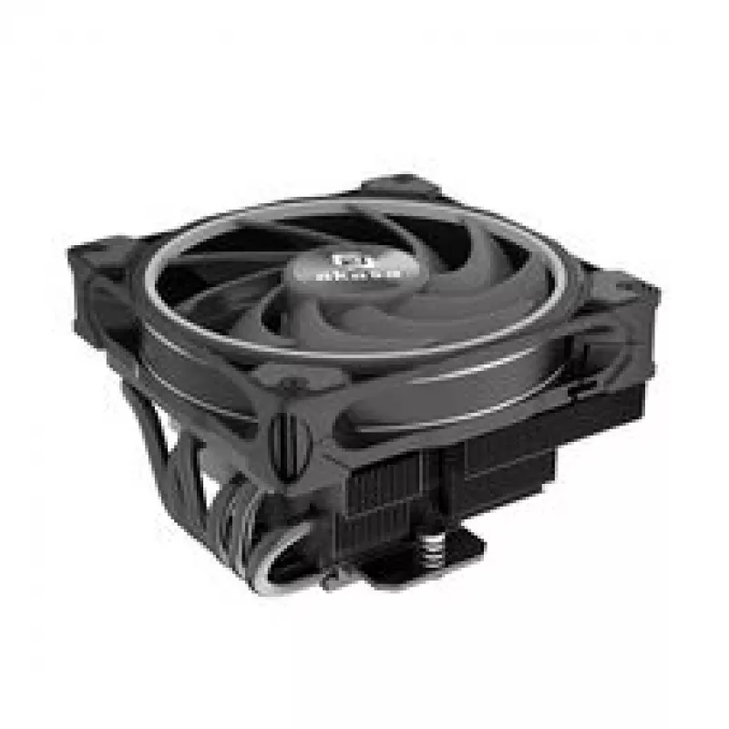 Akasa SOHO H6L RGB aušintuvas – kompaktiškas žemo profilio CPU aušintuvas su RGB apšvietimu